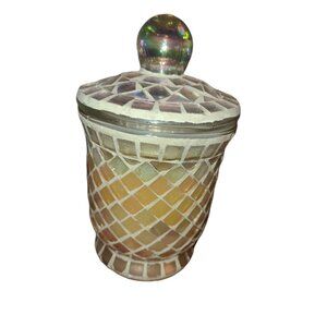 90's  Pearl Candle Holder